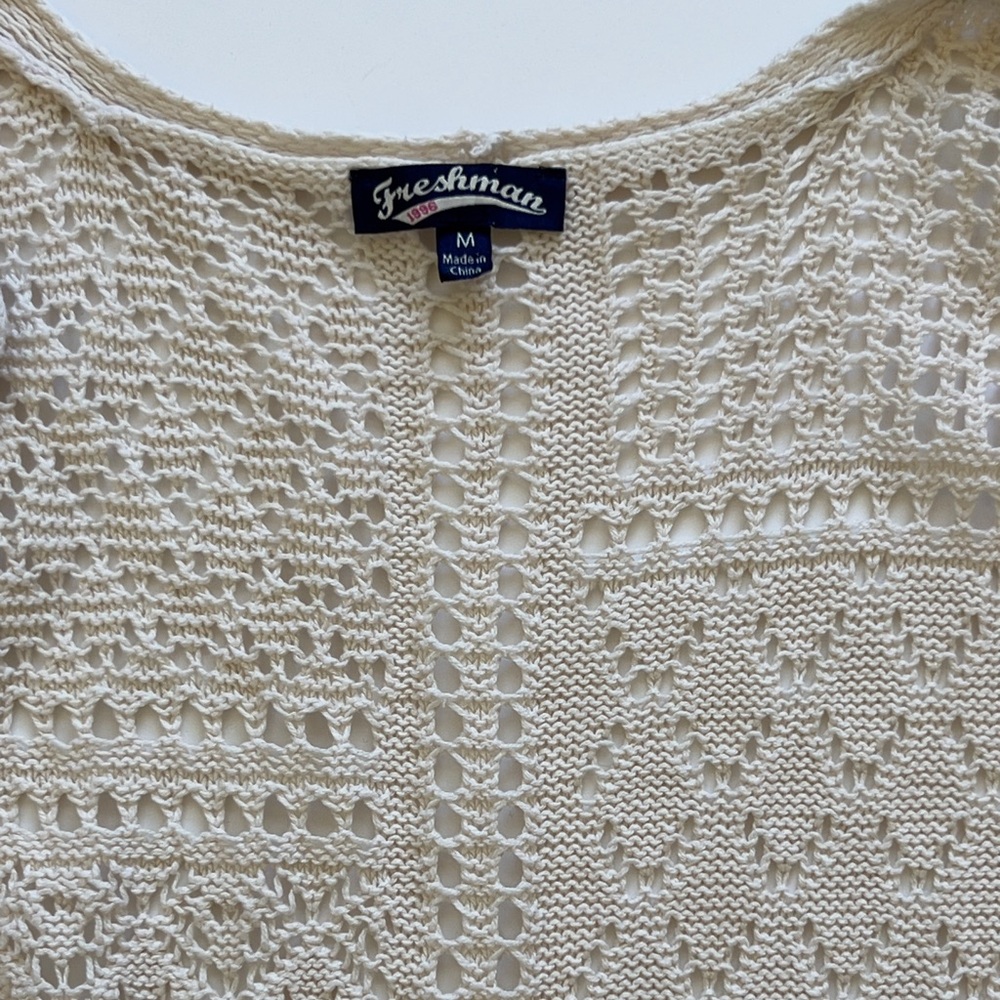 Freshman Beige Lace cover up - Picture 4 of 4